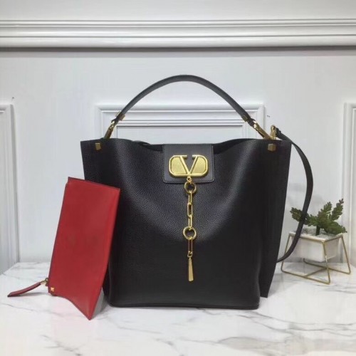 VALENTINO Bolso de piel original V0008 Negro