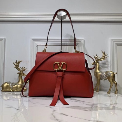 VALENTINO Bolso de piel original V0012 Rojo