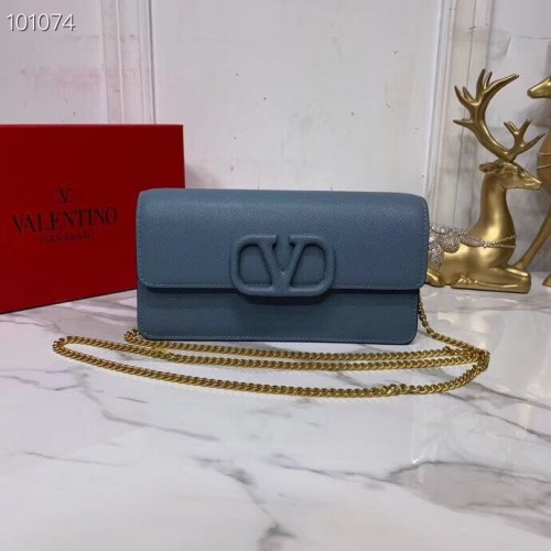 VALENTINO Bolso de piel original V0018 azul
