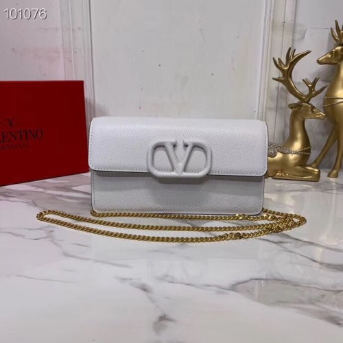 VALENTINO Bolso de piel original V0018 blanco