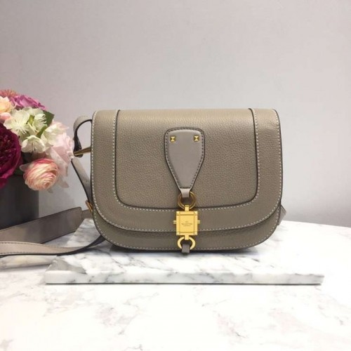 VALENTINO Bolso bandolera de piel original 0705 gris