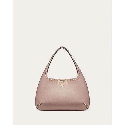 VALENTINO Original bolso de hombro en piel 20077 rosa