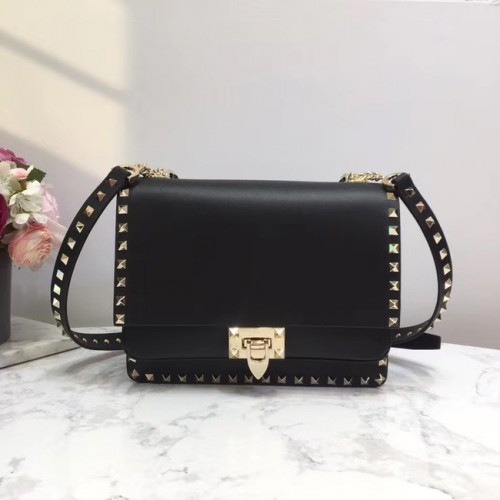 VALENTINO Bolso bandolera de piel original 3005 negro