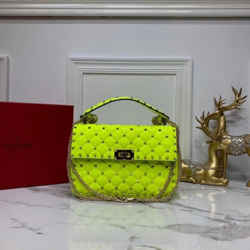 VALENTINO Bolso bandolera de piel original V0122H Pentagram Green