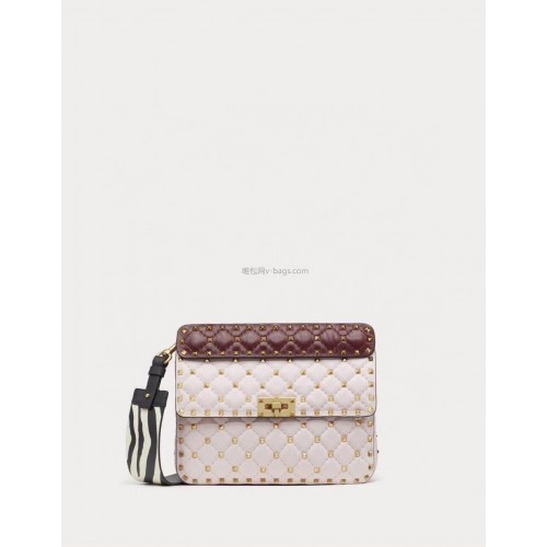 VALENTINO Original bolso de hombro en piel V0122H blanco