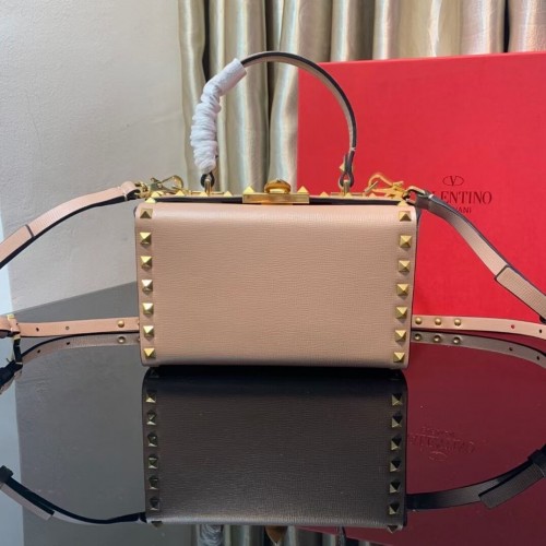 VALENTINO Bolso bandolera de piel original V4273 rosa