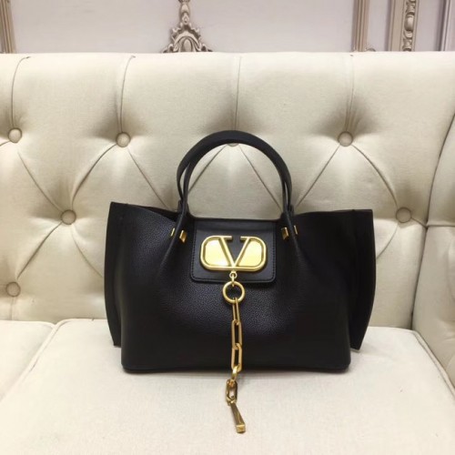 VALENTINO Bolso tote de cuero original 2070 negro