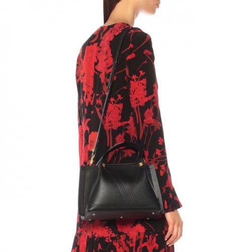 VALENTINO Tote de cuero original 9077 negro