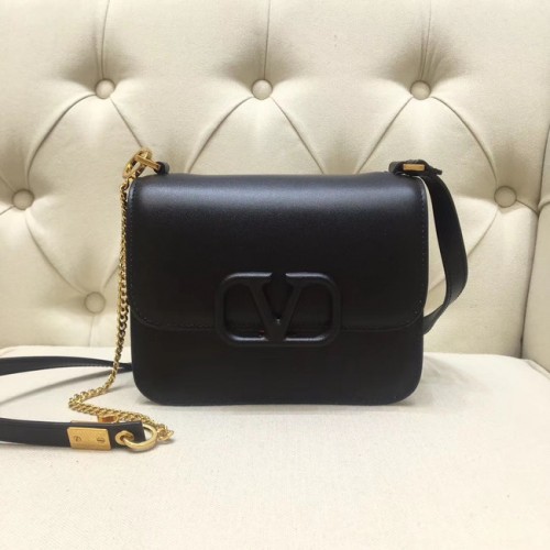 VALENTINO VLOCK Original bandolera en piel 0906 negro