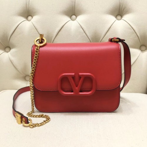 VALENTINO VLOCK Original bandolera en piel 0906 rojo
