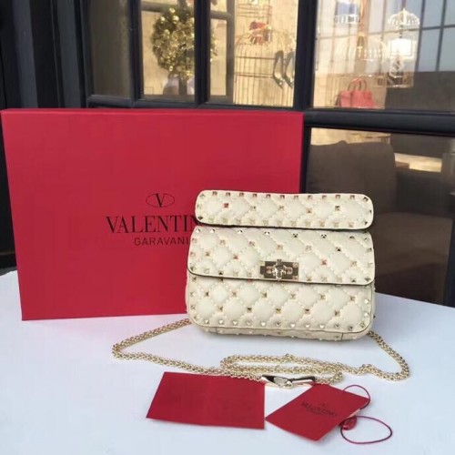 VALENTINO bolso de piel 0051 Blanco