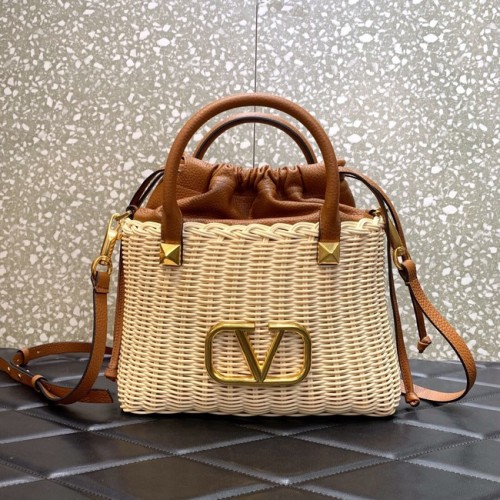 VALENTINO Tote Bag 7040 marrón