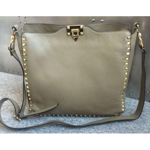 Valentino Garavani Rockstud Hobo Bag VO84499 Gris