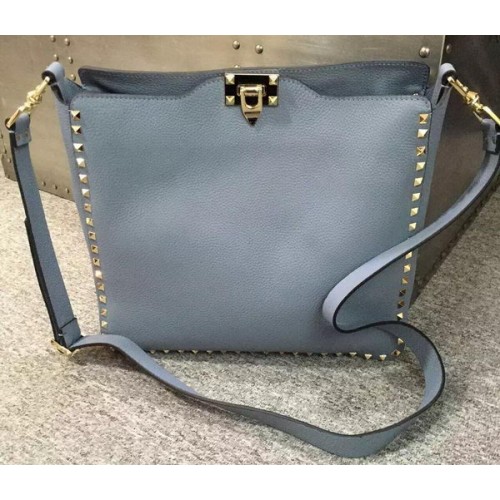 Valentino Garavani Rockstud Hobo Bag VO84499 Azul cielo