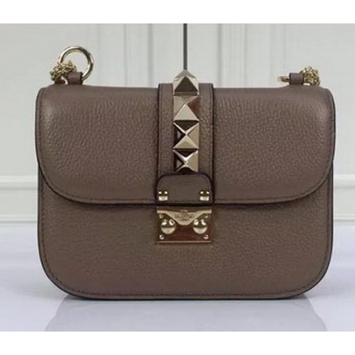 Mini Bolso De Hombro Valentino Garavani Cuero Original JW2B0312VSJ Caqui