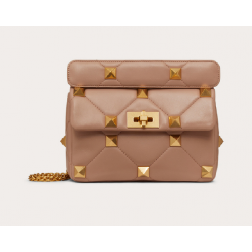 Valentino mediano Garavani Roman Stud V2060 Desnudo