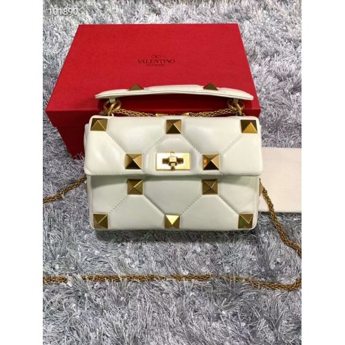 Valentino mini Garavani Roman Stud V2061 blanco