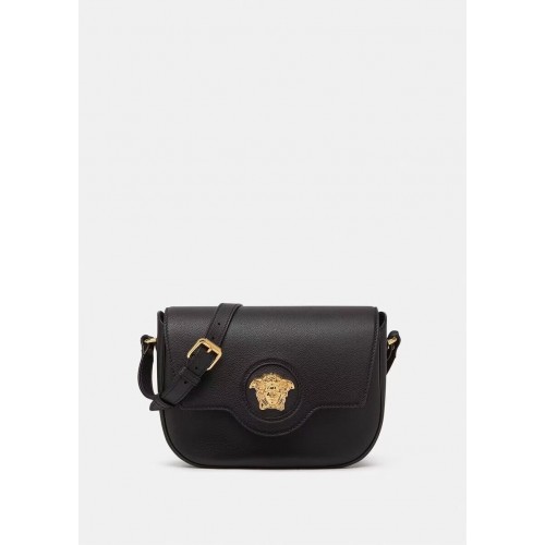Versace Original bolso mediano de piel de becerro FS1067 negro