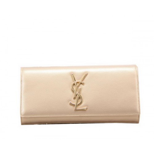 YSL Classic Monogramme Clutch Bag Charol Y8909 Oro YSL Classic Monogramme Clutch Bag Charol Y8909 Oro