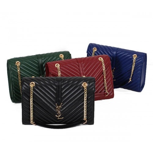 Yves Saint Laurent Classic Monogram Flap Bag Y8900