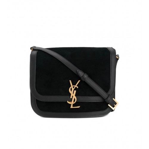 Yves Saint Laurent DE ANTE Y PIEL LISA Y535025E Negro