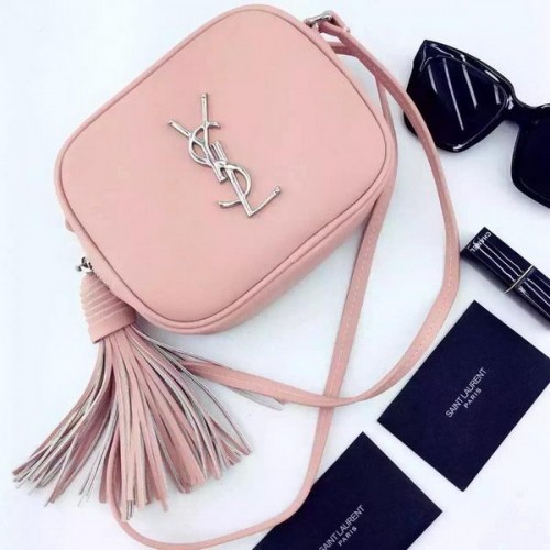 Yves Saint Laurent Monogram Blogger Bag Y16SS Rosa