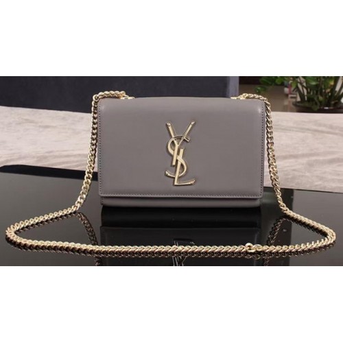 Yves Saint Laurent Monogramme bandolera bandolera 1311228 gris