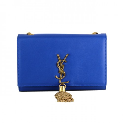 Yves Saint Laurent Monogramme Bandolera Bandolera 66016 Azul