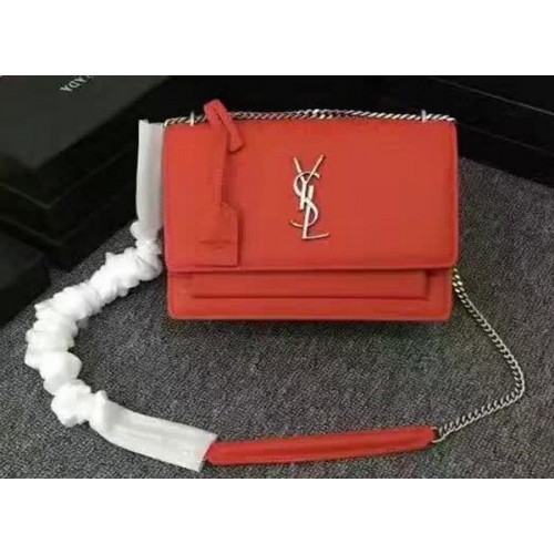 Yves Saint Laurent Monogramme Bandolera Bandolera Y3370 Rojo