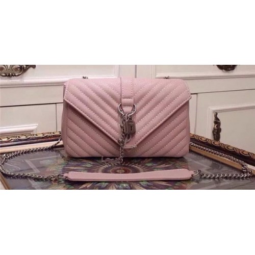 Yves Saint Laurent Small Classic Monogramme Flap Bag Y20167 Rosa