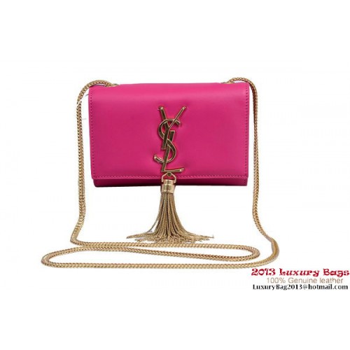 Yves Saint Laurent Small Monogramme Bandolera Bandolera 1834B Rosa