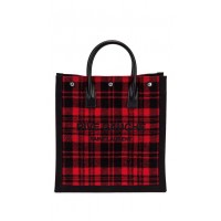 Yves Saint Laurent Tote Book LINO Shopping Bag Y509416 rojo