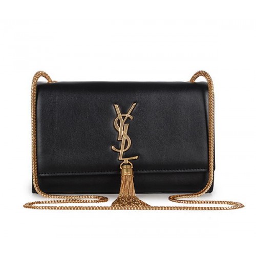 Yves Saint Laurent Mini Monogram Bandolera Bandolera 326076 Negro