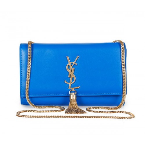 Yves Saint Laurent Mini Monogram Bandolera Bandolera 326076 Azul
