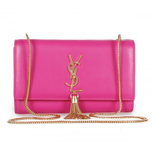 Yves Saint Laurent Mini Monogram Bandolera Bandolera 326076 Rosa