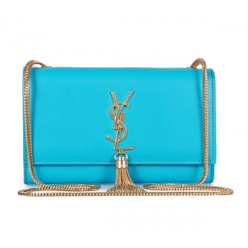 Yves Saint Laurent Mini Monogram Bandolera Bandolera 326076 SkyBlue