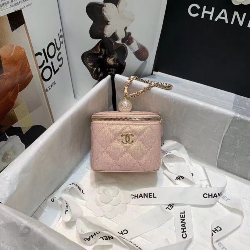 chanel pequeño tocador con cadena AP2118 rosa