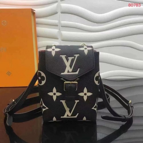 Louis Vuitton MOCHILA TINY M80783 Negro y crema